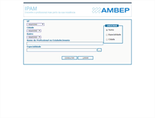 Tablet Screenshot of camboinhas.ambep.org.br
